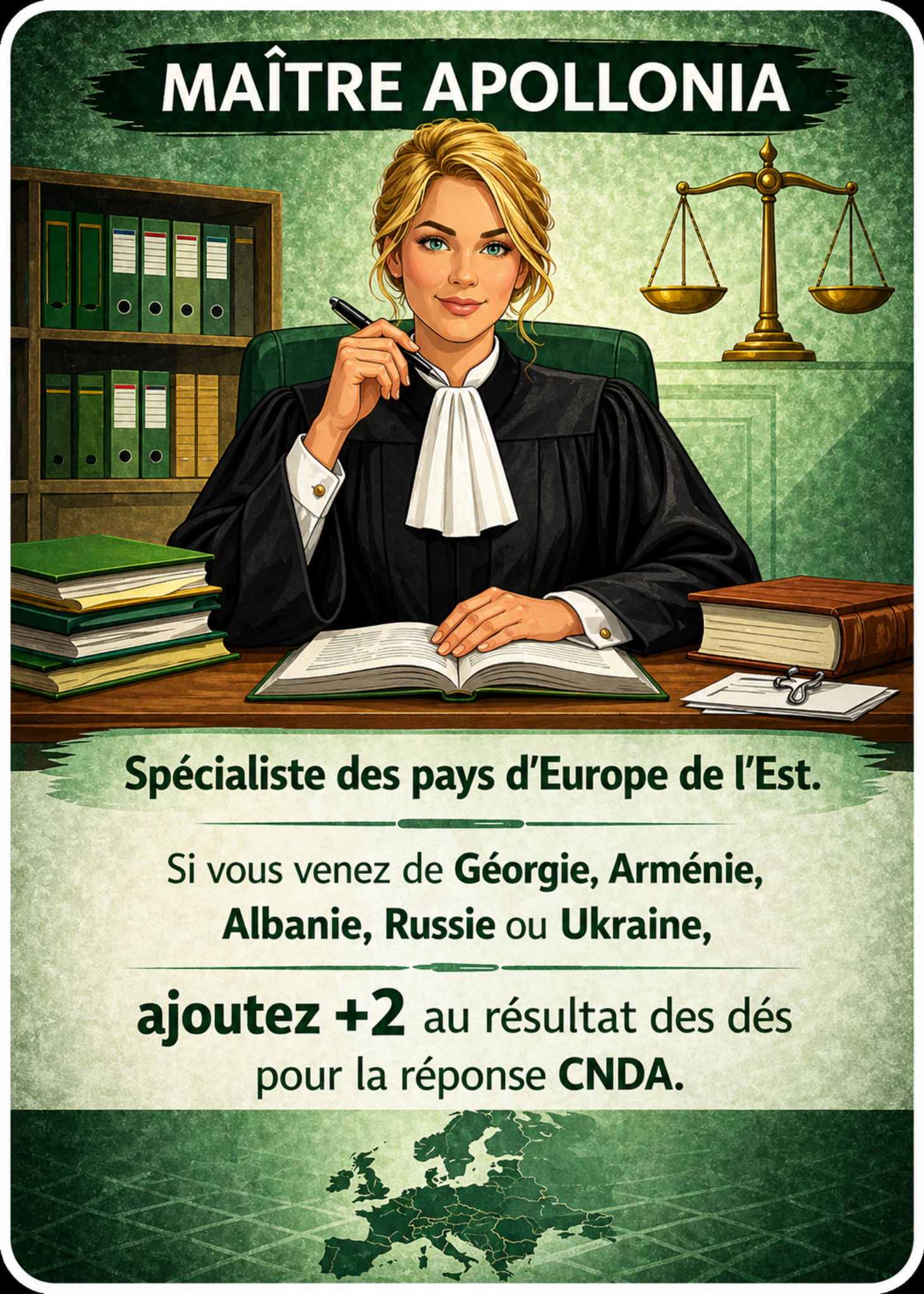 Carte Maître Apollonia